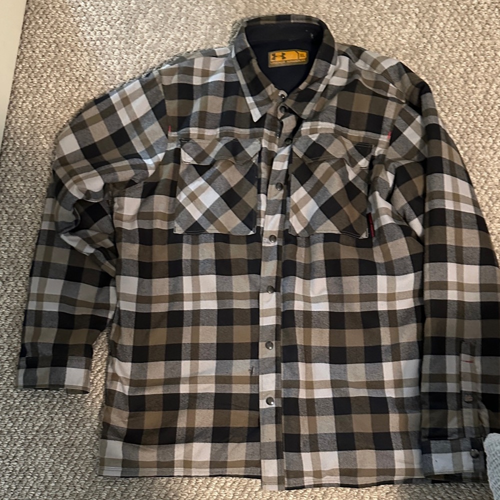 Under Armour lined shirt, jacket